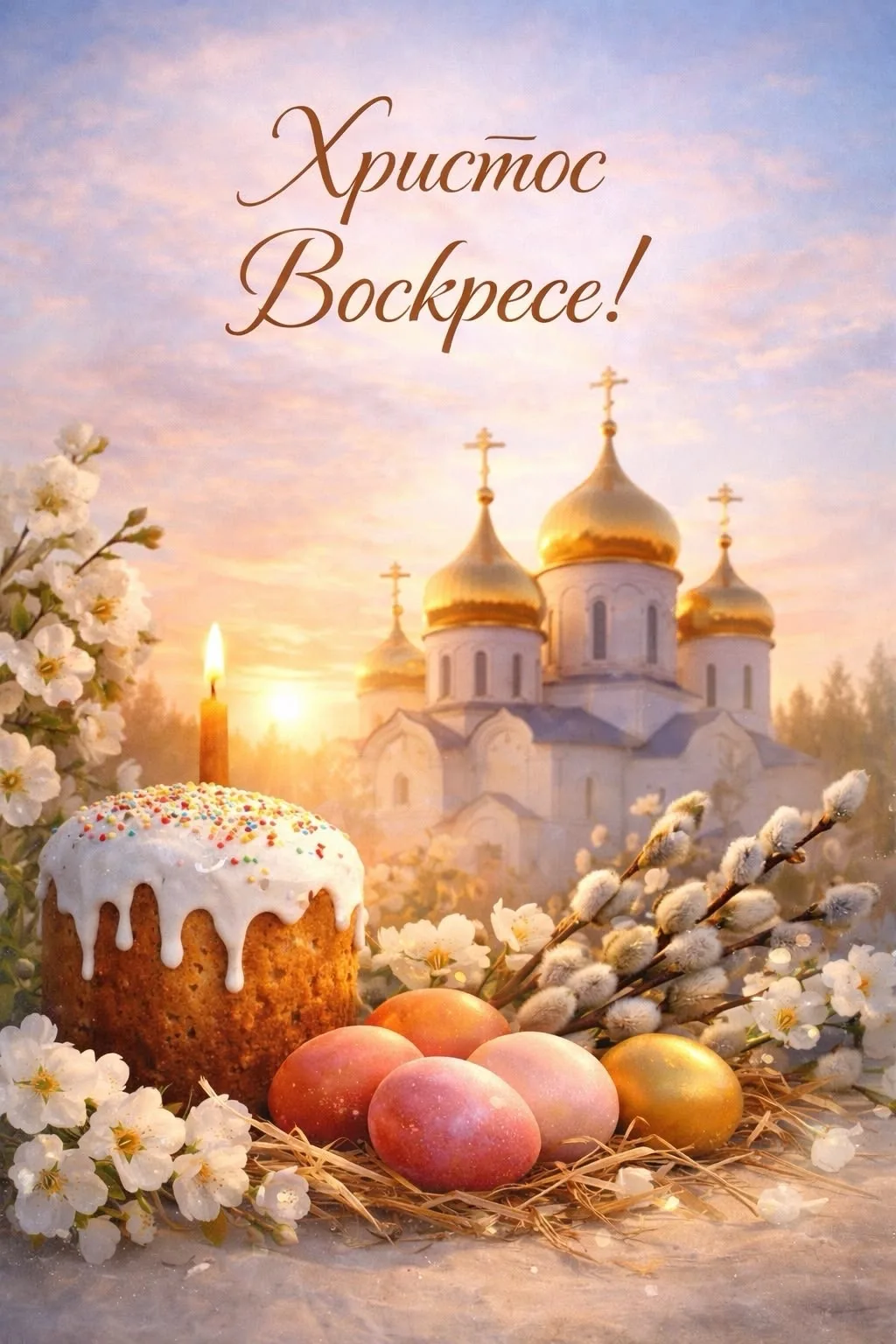 Президентская академия/Киров поздравляет всех со светлым праздником Воскресения Христова