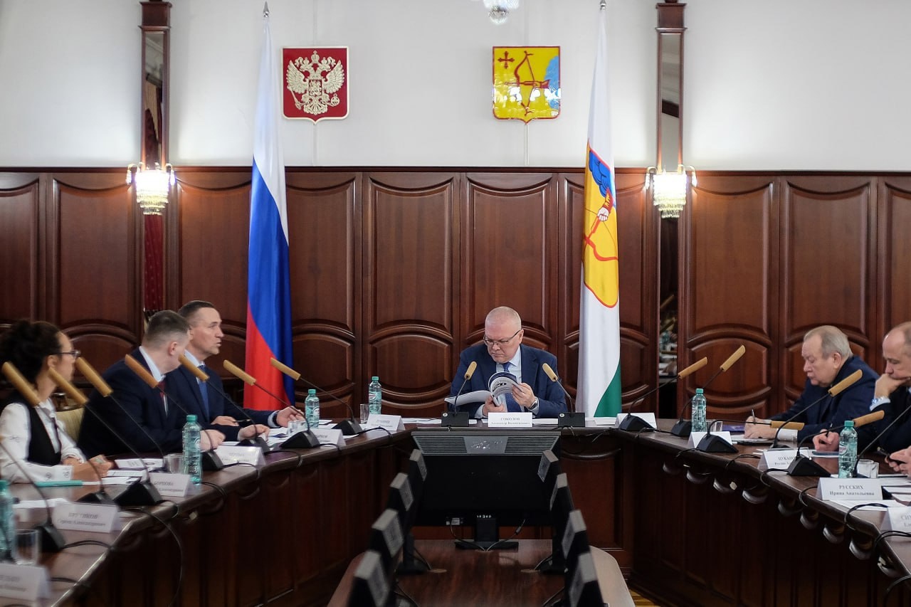 Участие в Общественном совете проекта «Вятский корпус Защитников Отечества» под председательством губернатора Александра Валентиновича Соколова