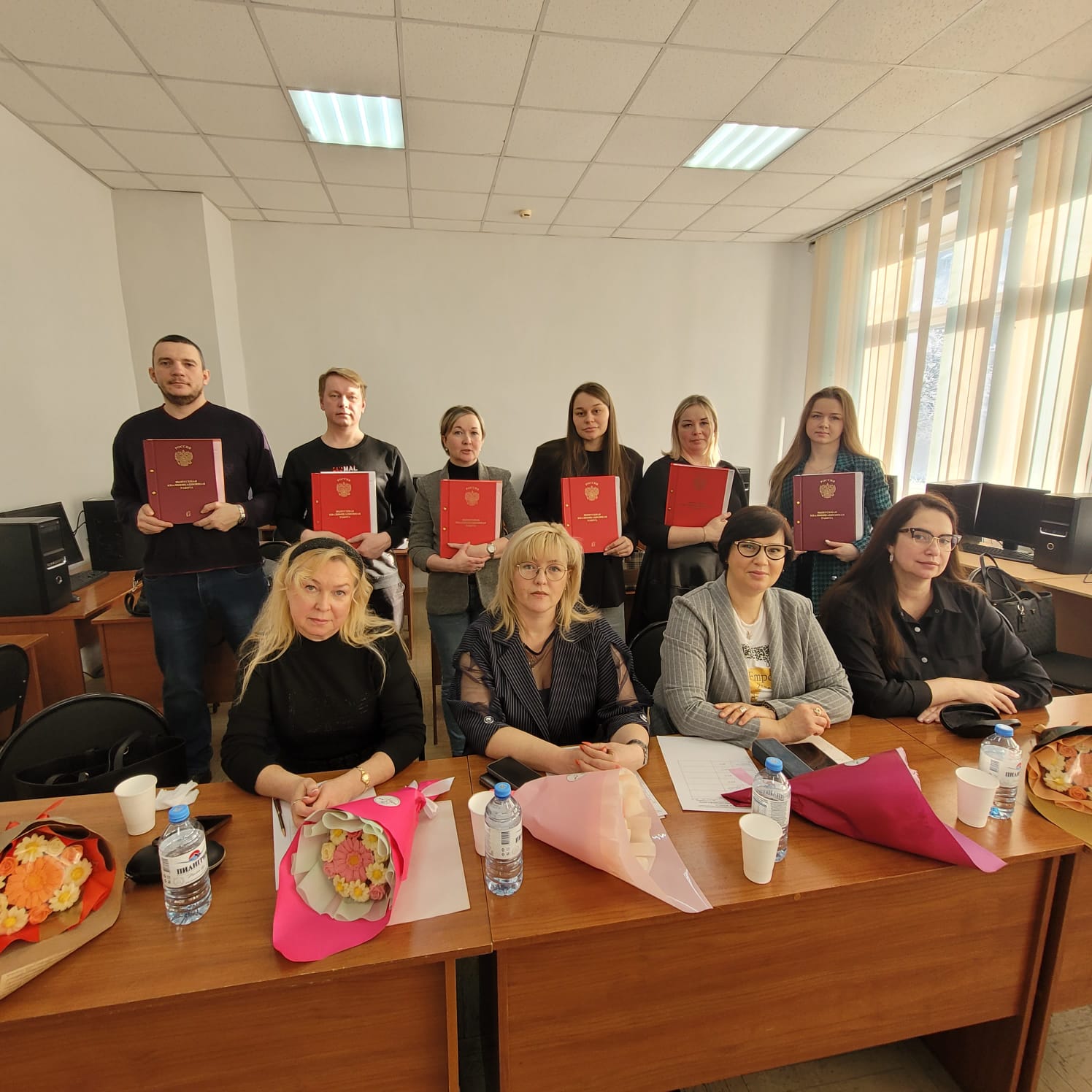 Защита выпускных квалификационных работ у группы Ю-ЗО-СС-21