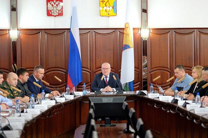 Официальное знакомство участников проекта «Вятский корпус защитников Отечества»