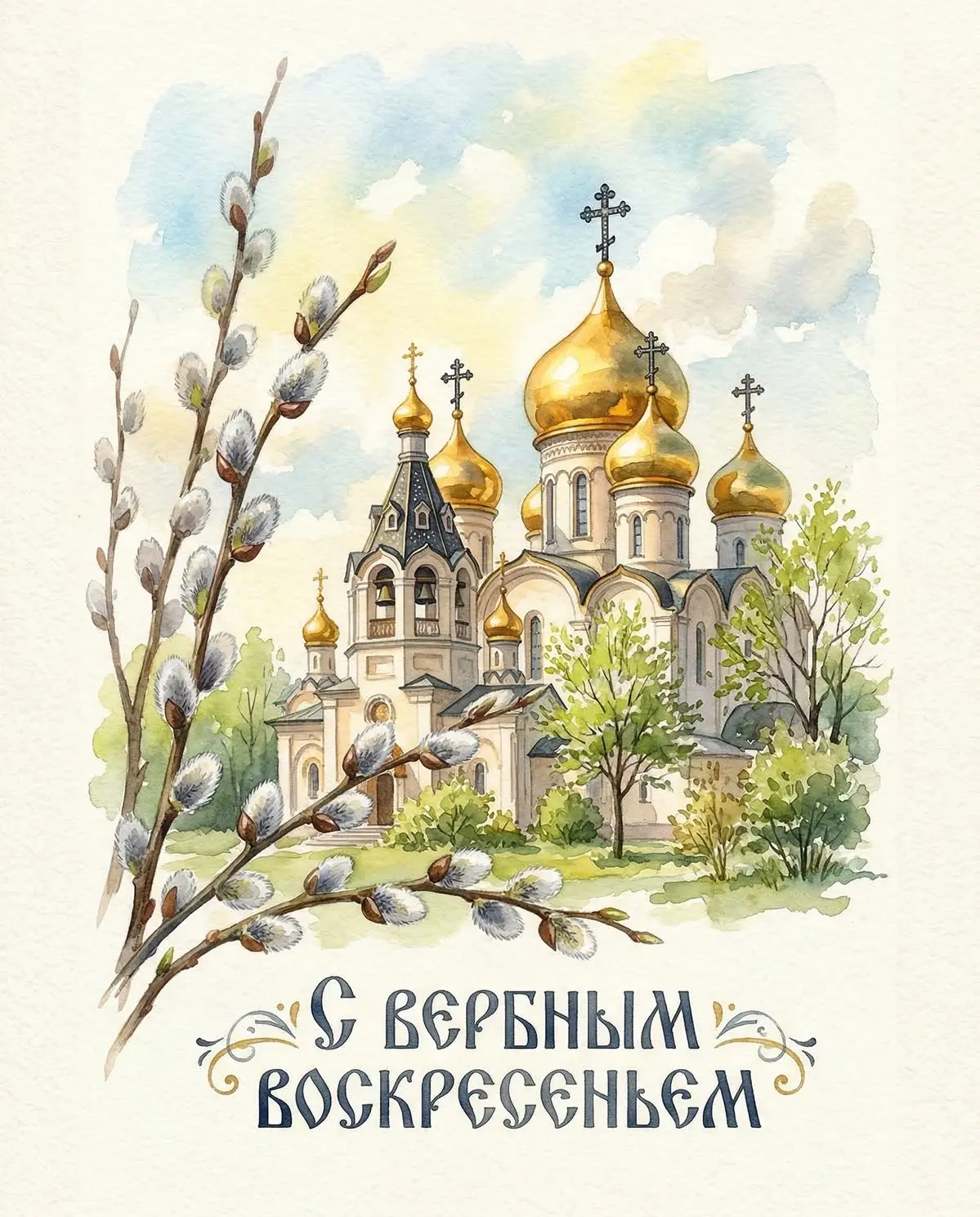 С Вербным воскресеньем